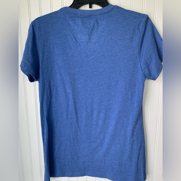 Snap Inc. “Super Fun Times” (XL) Blue Short Sleeve T-Shirt w/blonde & brunette - Picture 4 of 4